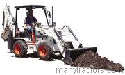 Bobcat B250B backhoe-loader tractor trim level specs horsepower, sizes, gas mileage, interioir features, equipments and prices