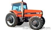 CaseIH 7130 tractor trim level specs horsepower, sizes, gas mileage, interioir features, equipments and prices