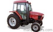 CaseIH CX60 tractor trim level specs horsepower, sizes, gas mileage, interioir features, equipments and prices