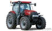CaseIH Maxxum 135 tractor trim level specs horsepower, sizes, gas mileage, interioir features, equipments and prices