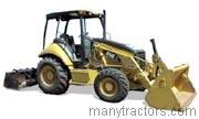Caterpillar 414E tractor trim level specs horsepower, sizes, gas mileage, interioir features, equipments and prices