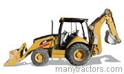 Caterpillar 416E backhoe-loader tractor trim level specs horsepower, sizes, gas mileage, interioir features, equipments and prices