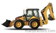 Caterpillar 444E backhoe-loader tractor trim level specs horsepower, sizes, gas mileage, interioir features, equipments and prices