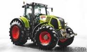 Claas Axion 820 tractor trim level specs horsepower, sizes, gas mileage, interioir features, equipments and prices