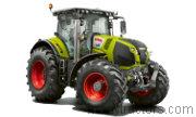 Claas Axion 840 tractor trim level specs horsepower, sizes, gas mileage, interioir features, equipments and prices
