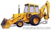 Ford 555 backhoe-loader tractor trim level specs horsepower, sizes, gas mileage, interioir features, equipments and prices