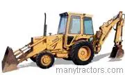 Ford 555A backhoe-loader tractor trim level specs horsepower, sizes, gas mileage, interioir features, equipments and prices