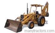 Ford 555B backhoe-loader tractor trim level specs horsepower, sizes, gas mileage, interioir features, equipments and prices