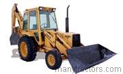 Ford 655A backhoe-loader tractor trim level specs horsepower, sizes, gas mileage, interioir features, equipments and prices