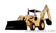 Ford 755B backhoe-loader 1987 comparison online with competitors