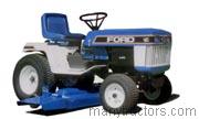 Ford LGT-18H tractor trim level specs horsepower, sizes, gas mileage, interioir features, equipments and prices