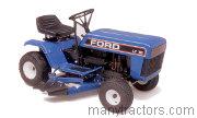 Ford LT-10 tractor trim level specs horsepower, sizes, gas mileage, interioir features, equipments and prices