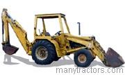 International Harvester 3600A backhoe-loader tractor trim level specs horsepower, sizes, gas mileage, interioir features, equipments and prices