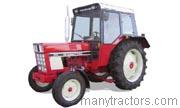 International Harvester 744 tractor trim level specs horsepower, sizes, gas mileage, interioir features, equipments and prices