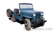 Jeep CJ-2A tractor trim level specs horsepower, sizes, gas mileage, interioir features, equipments and prices
