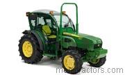 John Deere 100F tractor trim level specs horsepower, sizes, gas mileage, interioir features, equipments and prices