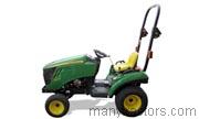 John Deere 1023E tractor trim level specs horsepower, sizes, gas mileage, interioir features, equipments and prices