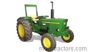 John Deere 1120 tractor trim level specs horsepower, sizes, gas mileage, interioir features, equipments and prices