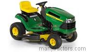 John Deere 125 2006 comparison online with competitors