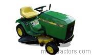 John Deere 130 tractor trim level specs horsepower, sizes, gas mileage, interioir features, equipments and prices