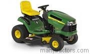 John Deere 135 tractor trim level specs horsepower, sizes, gas mileage, interioir features, equipments and prices