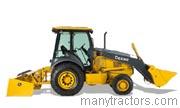 John Deere 210LJ tractor trim level specs horsepower, sizes, gas mileage, interioir features, equipments and prices