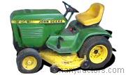 John Deere 214 1975 comparison online with competitors