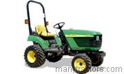 John Deere 2210 2003 comparison online with competitors