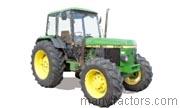 John Deere 2450 tractor trim level specs horsepower, sizes, gas mileage, interioir features, equipments and prices