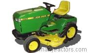 John Deere 260 tractor trim level specs horsepower, sizes, gas mileage, interioir features, equipments and prices