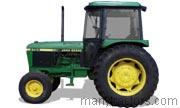 John Deere 2755 tractor trim level specs horsepower, sizes, gas mileage, interioir features, equipments and prices
