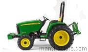 John Deere 3032E 2008 comparison online with competitors