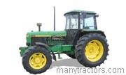 John Deere 3050 1986 comparison online with competitors