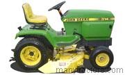 John Deere 314 1979 comparison online with competitors