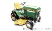 John Deere 317 tractor trim level specs horsepower, sizes, gas mileage, interioir features, equipments and prices