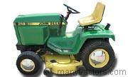 John Deere 318 1983 comparison online with competitors