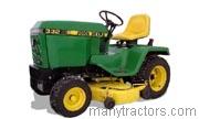 John Deere 332 1987 comparison online with competitors