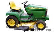 John Deere 345 1995 comparison online with competitors