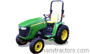 John Deere 3520 tractor trim level specs horsepower, sizes, gas mileage, interioir features, equipments and prices