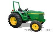 John Deere 4005 2008 comparison online with competitors