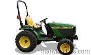 John Deere 4100 1998 comparison online with competitors