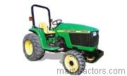 John Deere 4300 tractor trim level specs horsepower, sizes, gas mileage, interioir features, equipments and prices