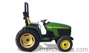 John Deere 4310 tractor trim level specs horsepower, sizes, gas mileage, interioir features, equipments and prices