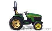 John Deere 4310 2002 comparison online with competitors