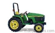 John Deere 4400 1998 comparison online with competitors