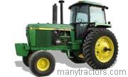 John Deere 4455 tractor trim level specs horsepower, sizes, gas mileage, interioir features, equipments and prices