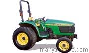 John Deere 4500 tractor trim level specs horsepower, sizes, gas mileage, interioir features, equipments and prices