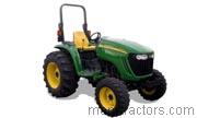John Deere 4520 tractor trim level specs horsepower, sizes, gas mileage, interioir features, equipments and prices