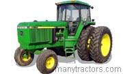 John Deere 4560 tractor trim level specs horsepower, sizes, gas mileage, interioir features, equipments and prices