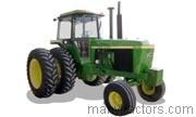 John Deere 4630 tractor trim level specs horsepower, sizes, gas mileage, interioir features, equipments and prices